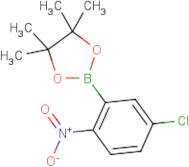 5-Chloro-2-nitrophenylboronic acid, pinacol ester