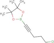 5-Chloropent-1-ynylboronic acid, pinacol ester