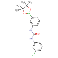 1-(3-Chlorophenyl)-3-[3-(tetramethyl-1,3,2-dioxaborolan-2-yl)phenyl]urea