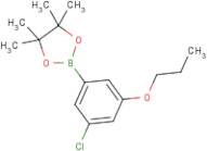 3-Chloro-5-propoxyphenylboronic acid, pinacol ester