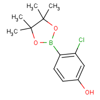 3-Chloro-4-(4,4,5,5-tetramethyl-1,3,2-dioxaborolan-2-yl)phenol