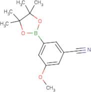 3-Cyano-5-methoxyphenylboronic acid, pinacol ester