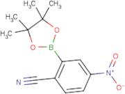 2-Cyano-5-nitrophenylboronic acid, pinacol ester