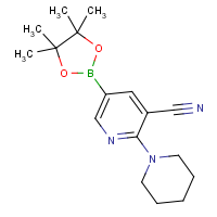 3-Cyano-2-piperidinopyridine-5-boronic acid, pinacol ester