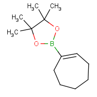 1-Cycloheptenylboronic acid, pinacol ester