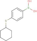 4-(Cyclohexylsulfanyl)phenylboronic acid