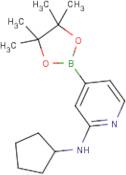 2-(N-Cyclopentylamino)pyridine-4-boronic acid, pinacol ester