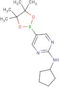 2-(Cyclopentylamino)pyrimidine-5-boronic acid, pinacol ester