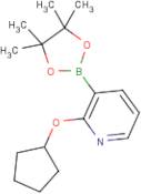 2-(Cyclopentyloxy)pyridine-3-boronic acid, pinacol ester