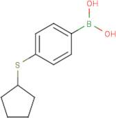 4-(Cyclopentylsulfanyl)phenylboronic acid