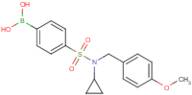 4-[N-Cyclopropyl-N-(4-methoxybenzyl)sulfamoyl]phenylboronic acid