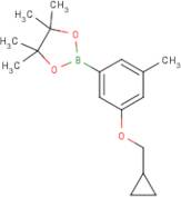 3-(Cyclopropylmethoxy)-5-methylphenylboronic acid, pinacol ester