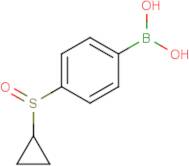 4-(Cyclopropylsulfinyl)phenylboronic acid