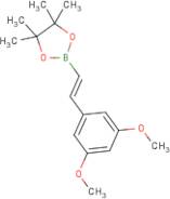 E-2-(3,5-Dimethoxyphenyl)vinylboronic acid, pinacol ester
