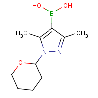 3,5-Dimethyl-1-(tetrahydro-2H-pyran-2-yl)-1H-pyrazole-4-boronic acid