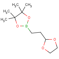 2-(1,3-Dioxolan-2-yl)-1-ethylboronic acid, pinacol ester