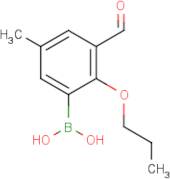 3-Formyl-5-methyl-2-propoxyphenylboronic acid