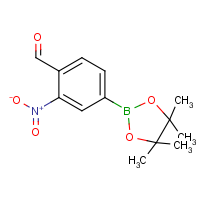 4-Formyl-3-nitrophenylboronic acid, pinacol ester