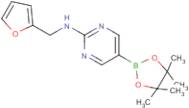 2-(Furan-2-ylmethylamino)pyrimidine-5-boronic acid, pinacol ester
