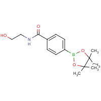 4-(2-Hydroxyethylcarbamoyl)phenylboronic acid, pinacol ester