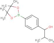 4-(1-Hydroxy-2-methylpropyl)phenylboronic acid, pinacol ester