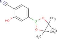 2-Hydroxy-4-(4,4,5,5-tetramethyl-1,3,2-dioxaborolan-2-yl)benzonitrile