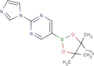 2-(1H-Imidazol-1-yl)pyrimidine-5-boronic acid, pinacol ester