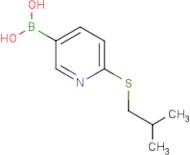 2-(Isobutylthio)pyridine-5-boronic acid