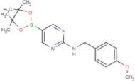 2-(4-Methoxybenzylamino)pyrimidine-5-boronic acid, pinacol ester