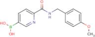 6-(4-Methoxybenzylcarbamoyl)pyridine-3-boronic acid