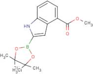 4-Methoxycarbonylindole-2-boronic acid, pinacol ester