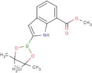 7-(Methoxycarbonyl)indole-2-boronic acid, pinacol ester