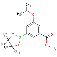 3-Methoxycarbonyl-5-isopropoxyphenylboronic acid, pinacol ester