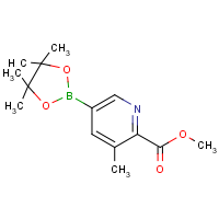 2-Methoxycarbonyl-3-methylpyridine-5-boronic acid, pinacol ester