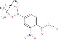 4-(Methoxycarbonyl)-3-nitrophenylboronic acid, pinacol ester