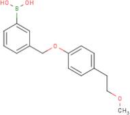 3-((4'-(2-Methoxyethyl)phenoxy)methyl)phenylboronic acid