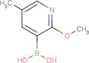 2-Methoxy-5-methylpyridine-3-boronic acid