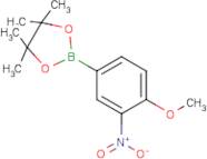 4-Methoxy-3-nitrophenylboronic acid, pinacol ester