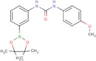 1-(4-Methoxyphenyl)-3-(3-(4,4,5,5-tetramethyl-1,3,2-dioxaborolan-2-yl)phenyl)urea