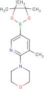 5-Methyl-6-morpholinylpyridine-3-boronic acid, pinacol ester