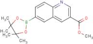 Methyl 6-(4,4,5,5-tetramethyl-1,3,2-dioxaborolan-2-yl)quinoline-3-carboxylate