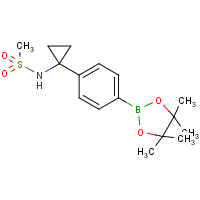 4-(1-Methysulfonylaminocyclopropyl)phenylboronic acid, pinacol ester