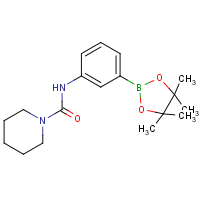 3-(Piperidinocarbonylamino)phenylboronic acid, pinacol ester