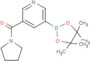 5-(Pyrrolidinocarbonyl)pyridine-3-boronic acid, pinacol ester