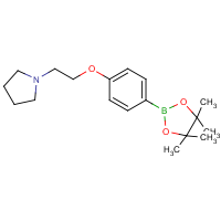 4-(2-Pyrrolidinoethoxy)phenylboronic acid, pinacol ester