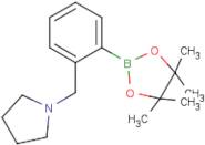 2-(Pyrrolidinomethyl)phenylboronic acid, pinacol ester