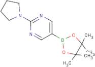 2-Pyrrolidinopyrimidine-5-boronic acid, pinacol ester