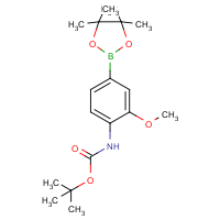 4-(tert-Butoxycarbonylamino)-3-methoxyphenylboronic acid, pinacol ester