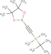 2-((tert-Butyldimethylsilanyl)ethynyl) boronic acid, pinacol ester