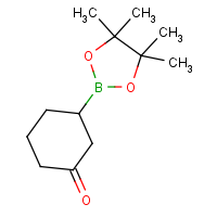 3-(Tetramethyl-1,3,2-dioxaborolan-2-yl)cyclohexan-1-one